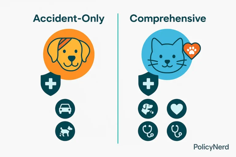 Accident-Only vs Comprehensive Pet Insurance: Comparison Guide